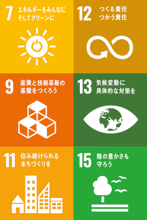 SDGs天然素材の活用